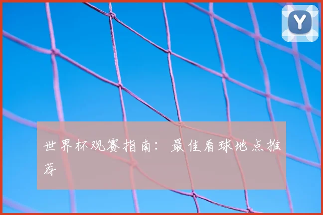 世界杯观赛指南：最佳看球地点推荐